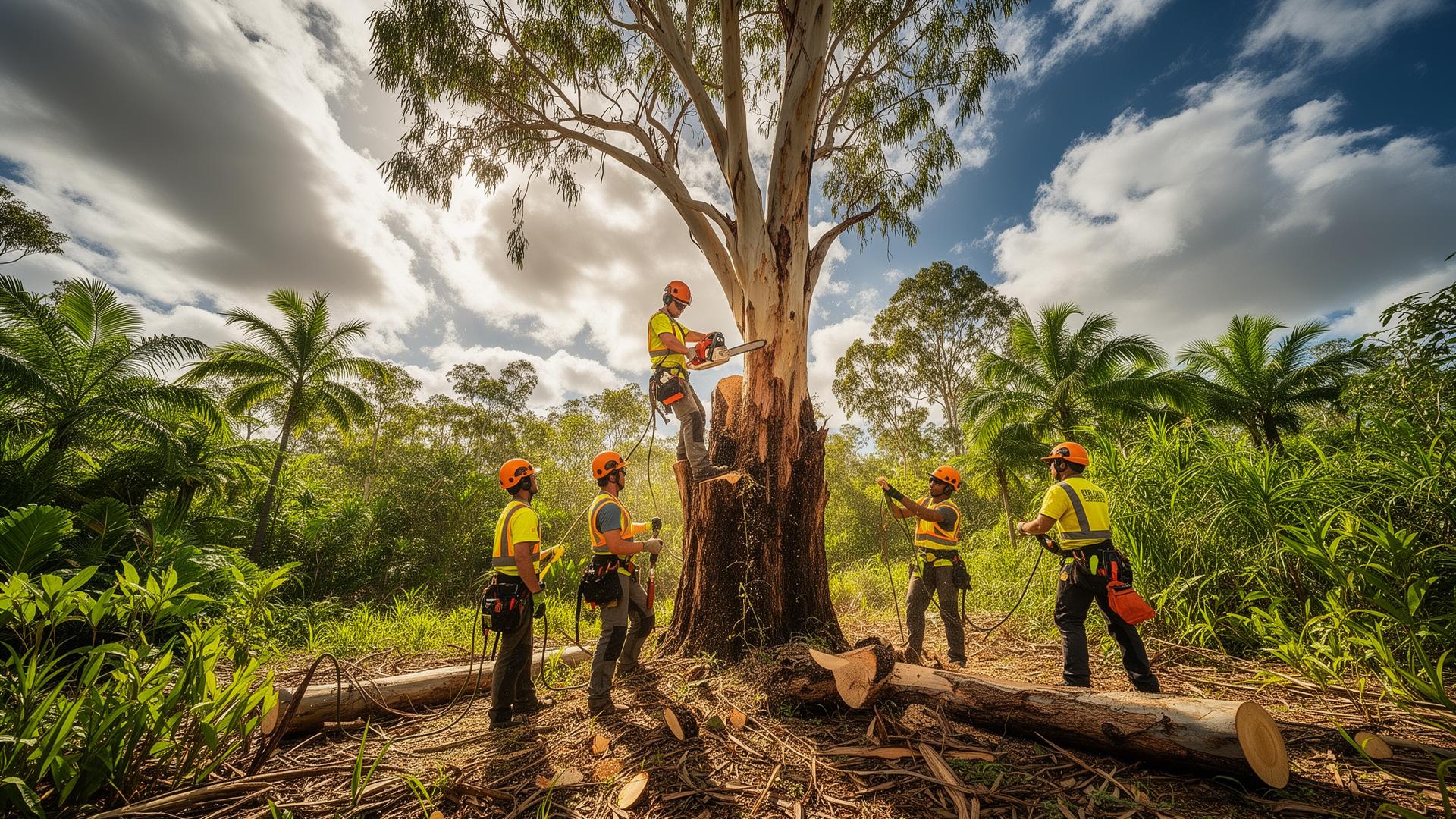 Professional tree removal service in Darwin